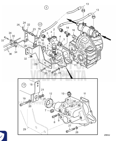 Order VOLVO PENTA 872076 Washer