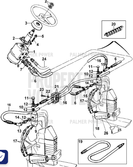 Order VOLVO PENTA 873328 Adapter