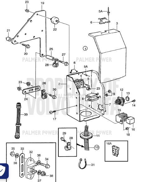 Order VOLVO PENTA 873762 Wiring Harness