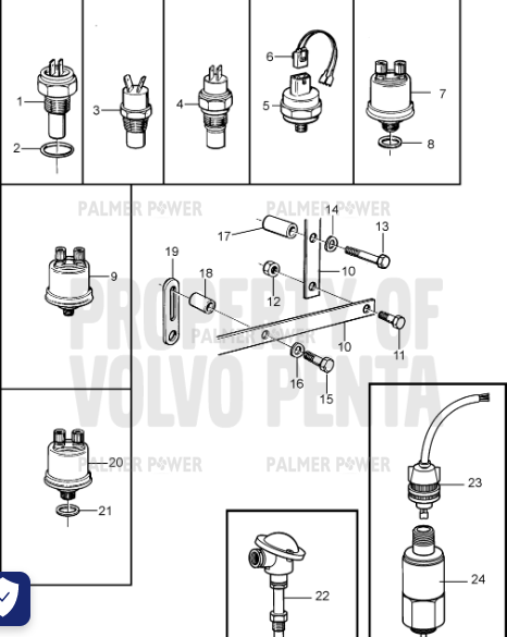 Order VOLVO PENTA 874160 Wiring Harness | Level Guard