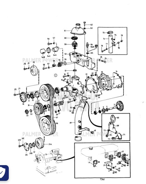 Order VOLVO PENTA 875653 Water Pump