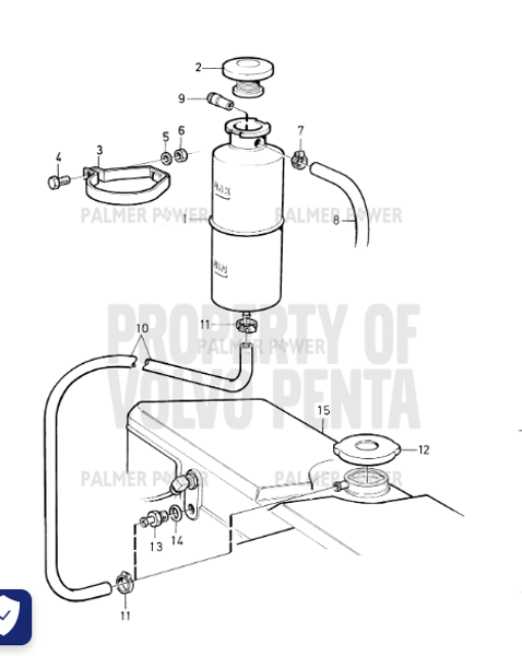 Order VOLVO PENTA 87842 Pressure Cap