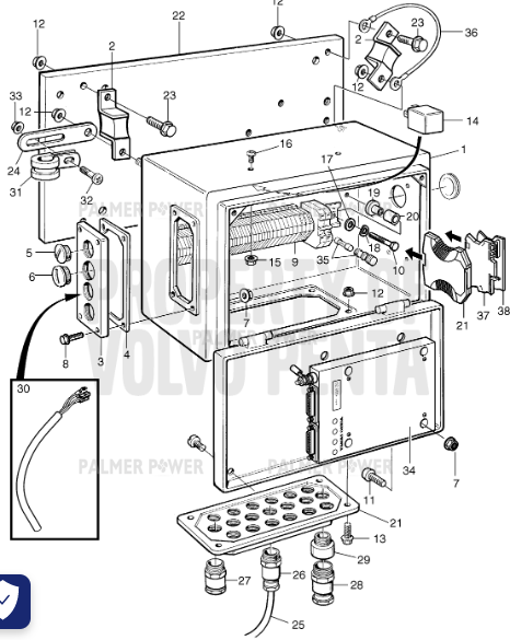 Order VOLVO PENTA 881661 Electronic Unit | Converter
