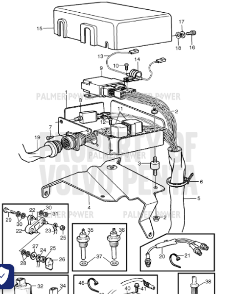 Order VOLVO PENTA 881797 Rotation Speed Relay