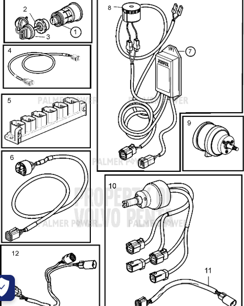 Order VOLVO PENTA 881849 Wiring Harness