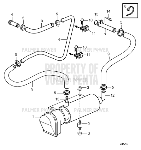 Order VOLVO PENTA 888981 Pipe