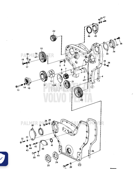 Order VOLVO PENTA 941510 Pin