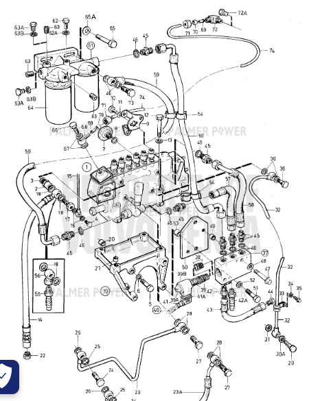 Order VOLVO PENTA 945417 Banjo Nipple