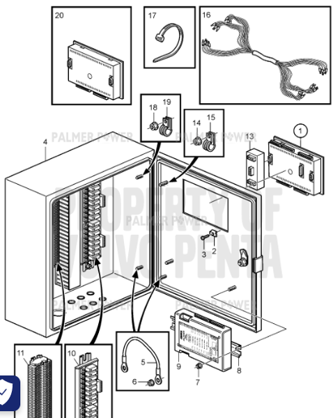 Order VOLVO PENTA 952633 Clamp