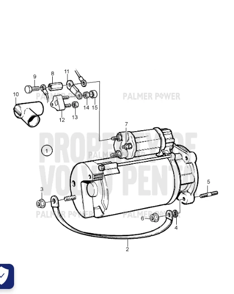 Order VOLVO PENTA 953069 Stud