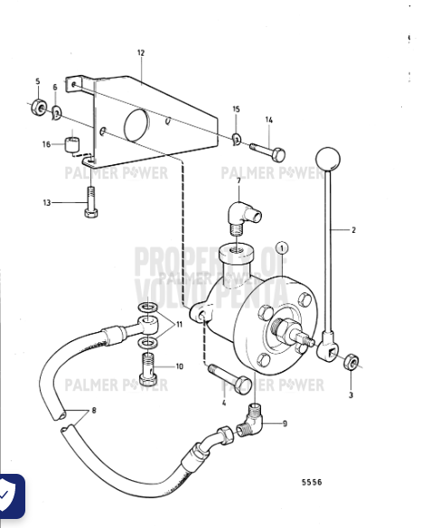 Order VOLVO PENTA 955559 Hexagon Screw