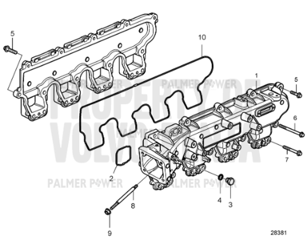 Order VOLVO PENTA 968278 Stud