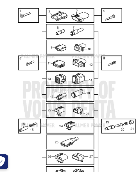 Order VOLVO PENTA 969831 Terminal