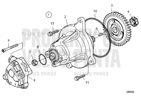 Order VOLVO PENTA 977030 O-Ring