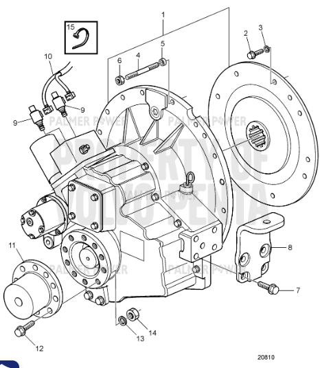 Order VOLVO PENTA 993879 Hexagon Screw