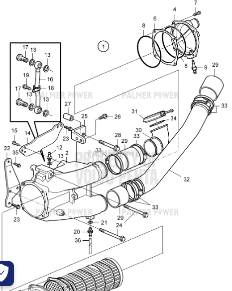 Order VOLVO PENTA 996676 Flange Screw