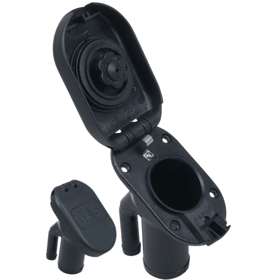 PERKO 1318-DPG-BLK  Vented Gas Fill Flip-Top Blk A