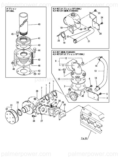 Order YANMAR 119171-13510 Gasket