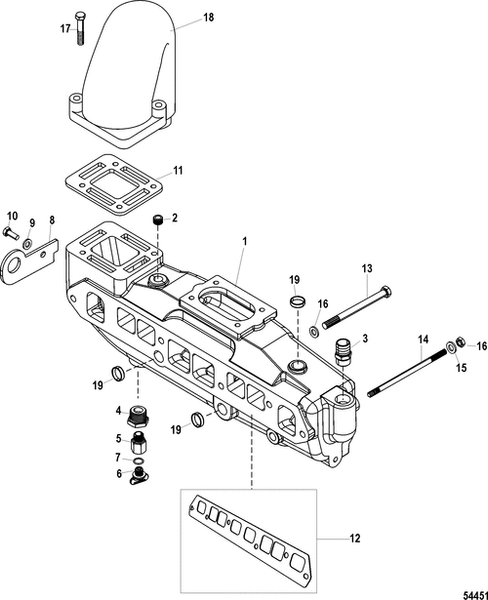 Order MERCURY _ 862557 _ Bushing, (.500-13 X .375)