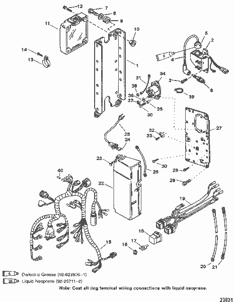 Order MERCURY 821945A56 Cable Assembly, Hi Tension
