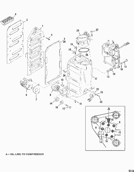 Order MERCURY 856542 1 Gasket