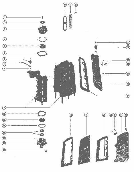 Order MERCURY 29198 Screw, Upper End Cap Mounting (7/8")