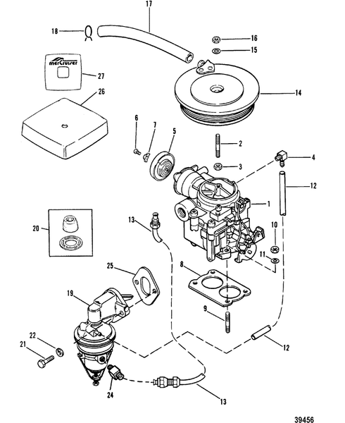 Order MERCURY _ 43187A3 _ Line Assembly, Fuel