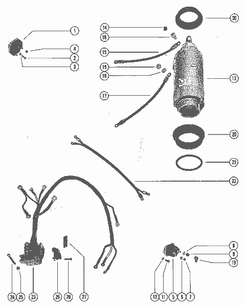 Order MERCURY 46265 Boot, Terminal-Starter Solenoid