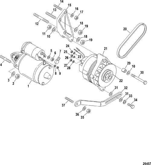 Order MERCURY _ 54674 _ Stud, (.437-14/.437-20 X 2.250)
