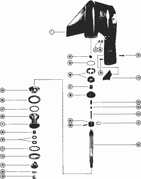 Order MERCURY 65210 Screw