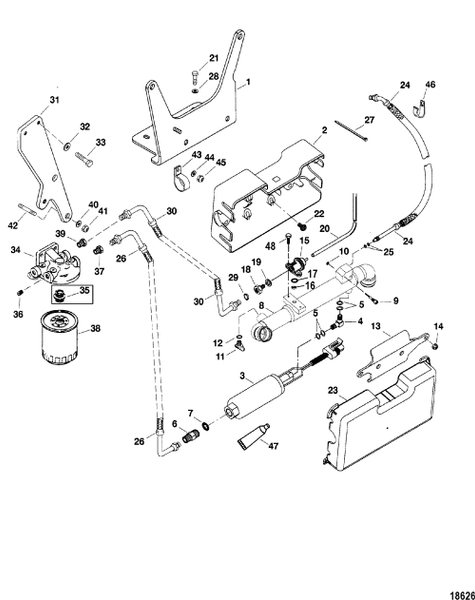 Order MERCURY _ 805531 _ O-Ring, (.476 X .075)