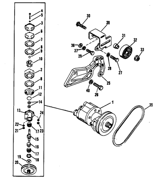 Order MERCURY _ 806930 _ Seal-Oil-Water Pump Shaft