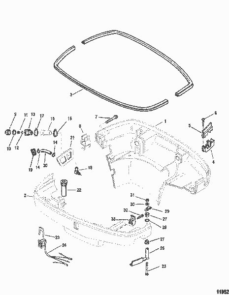 Order MERCURY 822023 Clamp