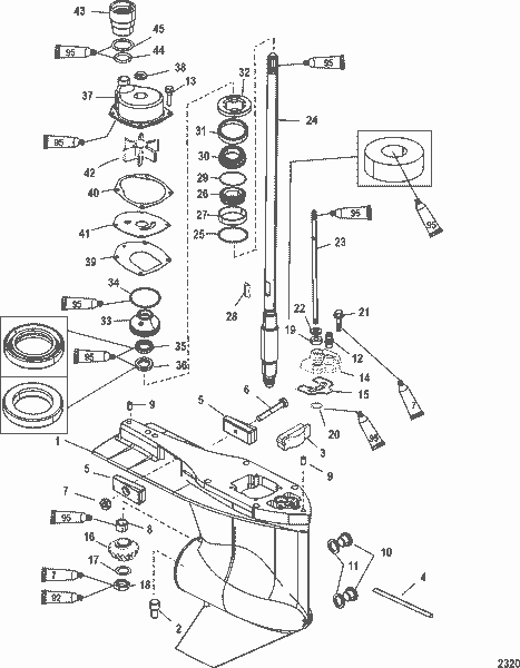 Order MERCURY 858935 Gasket