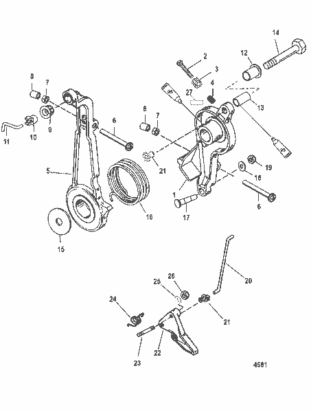 Order MERCURY 878420T Rod