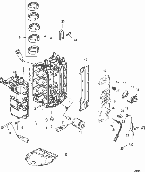 Order MERCURY 887978 Gasket