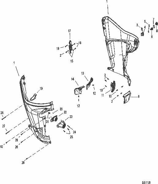 Order MERCURY 892073002 Shoulder Screw, (M6)