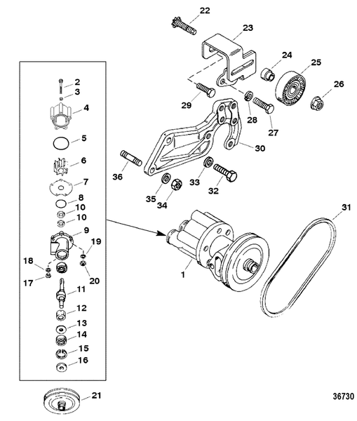 Order MERCURY _ 89664 _ Washer, (.920 X 1.750 X .060)