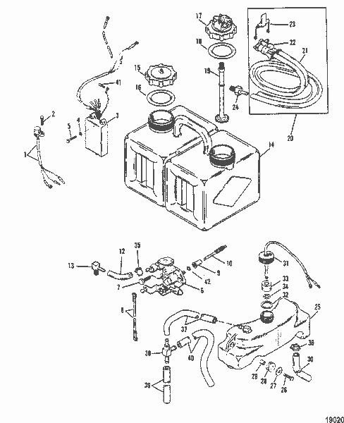Order MERCURY 41470A27 Warning Module Assembly
