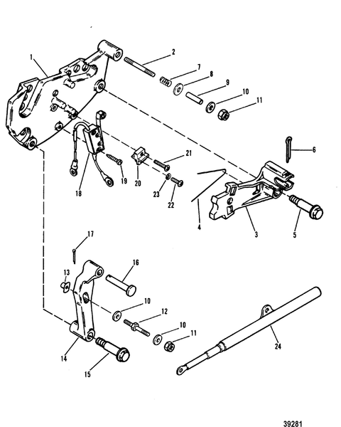 Order MERCURY _ 813995A1 _ Guide Assembly, Spring