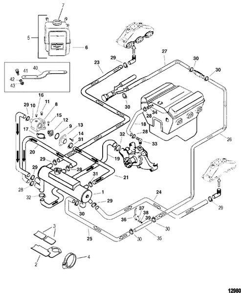 Order MERCURY _ 860234A1 _ Heat Exchanger