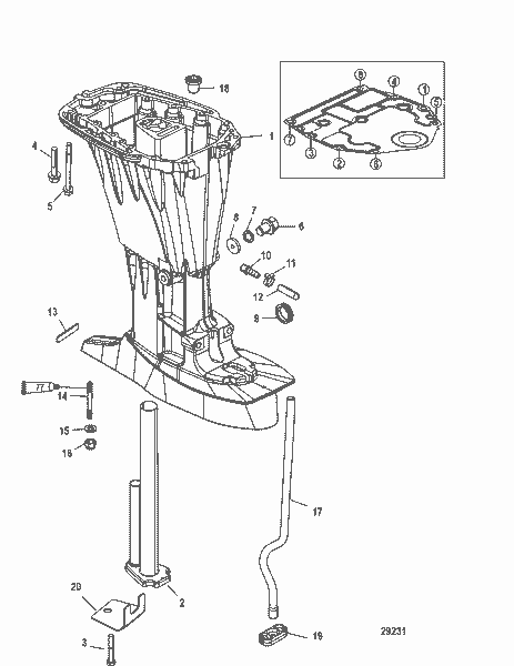 Order MERCURY 8M0007119 Seal