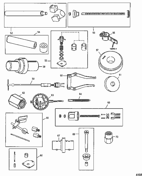 Order MERCURY 14310T 1 Wear Sleeve Installation Tool