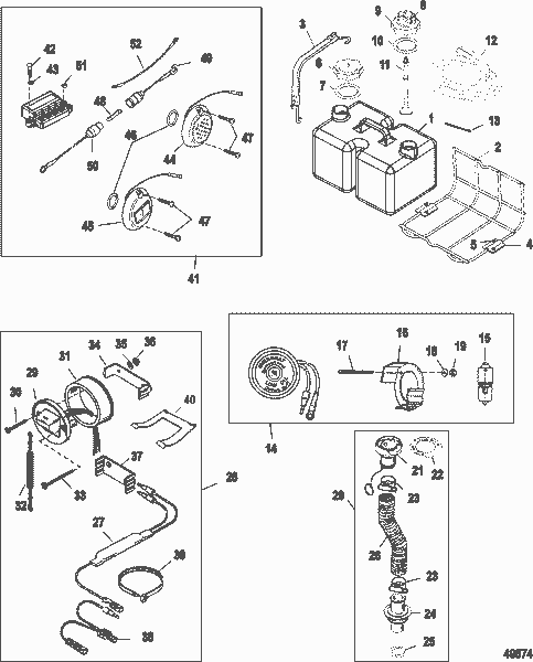 Order MERCURY 15969A09 Deck Fill Kit, Oil
