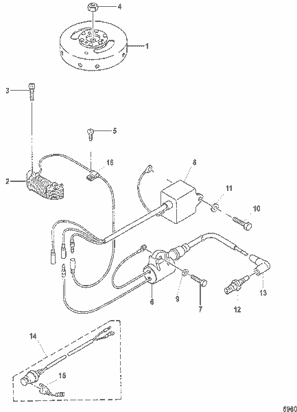 Order MERCURY 16060 1 Clamp