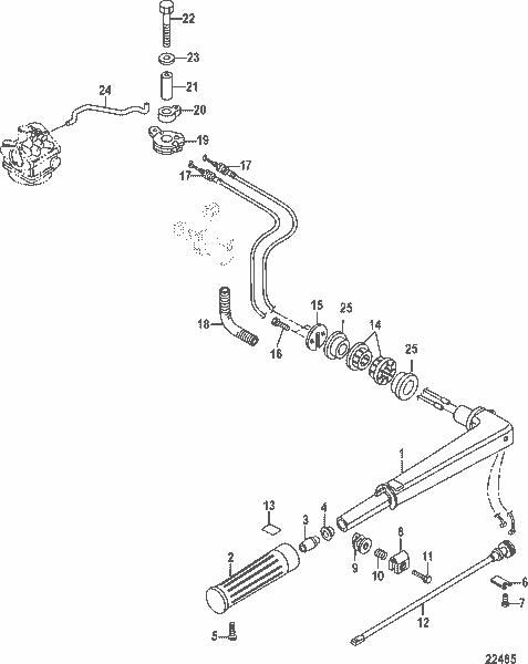 Order MERCURY 16083004 Bushing