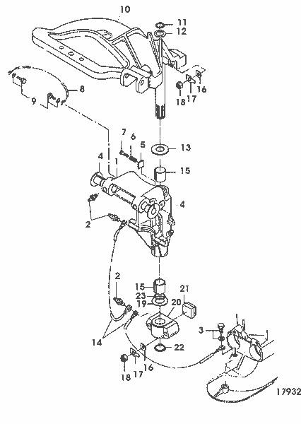 Order MERCURY 16204004 Thrust Plate