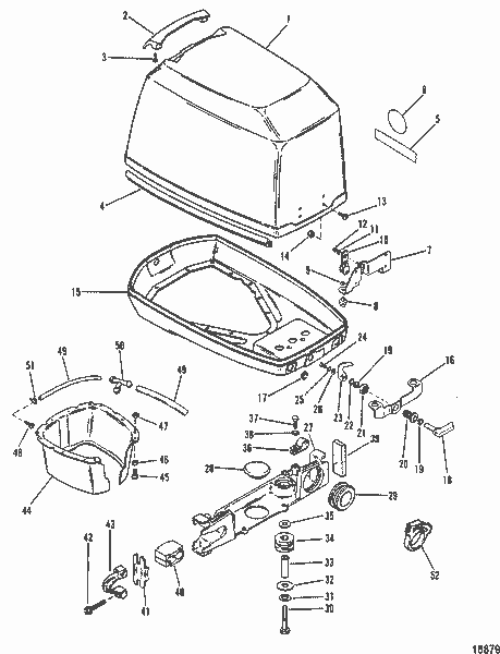 Order MERCURY 18304 Nut