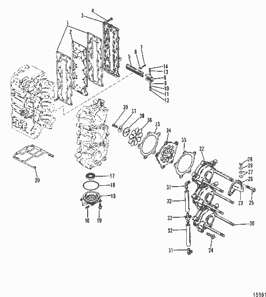 Order MERCURY 22887 Washer, Cover Stud