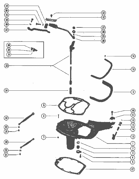 Order MERCURY 24800 Pin, Roll - Actuator